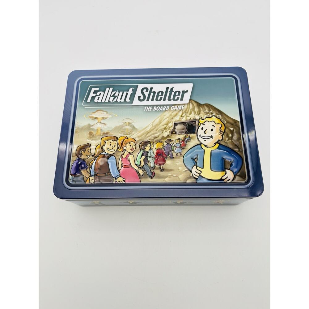 Fallout Shelter The Board Game - Fantasy Flight Games 2020 - Complete VG Cond